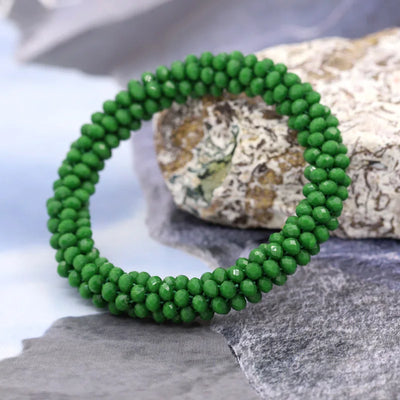 Bracelets for Women Fashion Multilayer Crystal Beads Woven Bracelet Jewelry Female Girl Gifts Accessories Wholesale