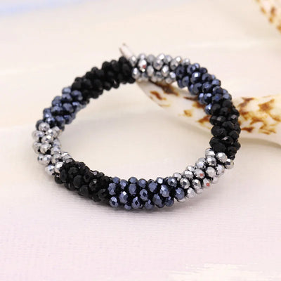 Bracelets for Women Fashion Multilayer Crystal Beads Woven Bracelet Jewelry Female Girl Gifts Accessories Wholesale