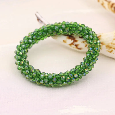 Bracelets for Women Fashion Multilayer Crystal Beads Woven Bracelet Jewelry Female Girl Gifts Accessories Wholesale