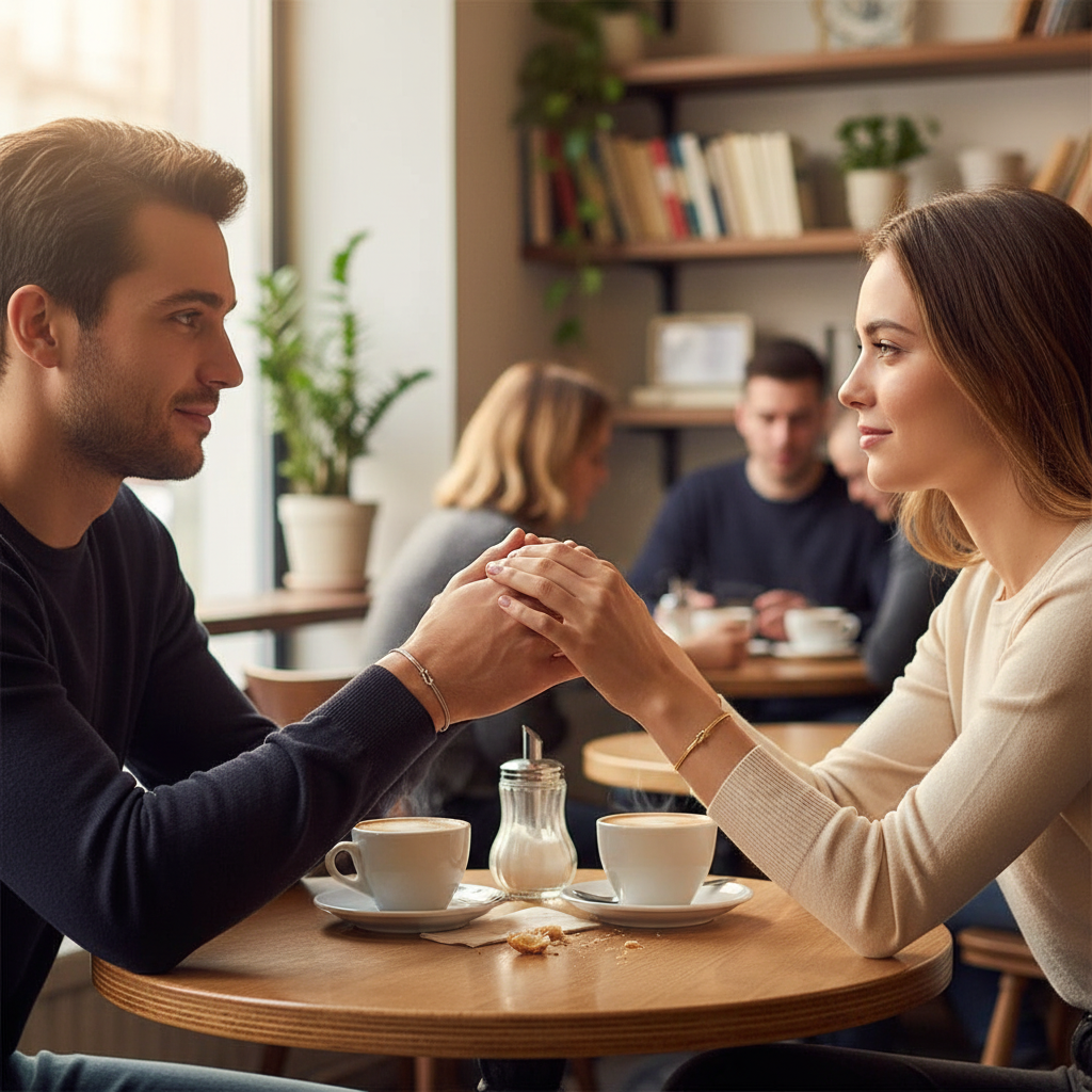 Couple Café Table