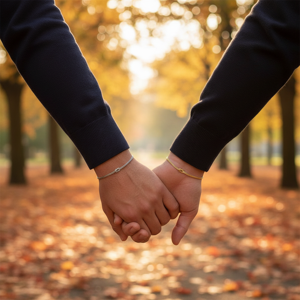 Couple Park Hands