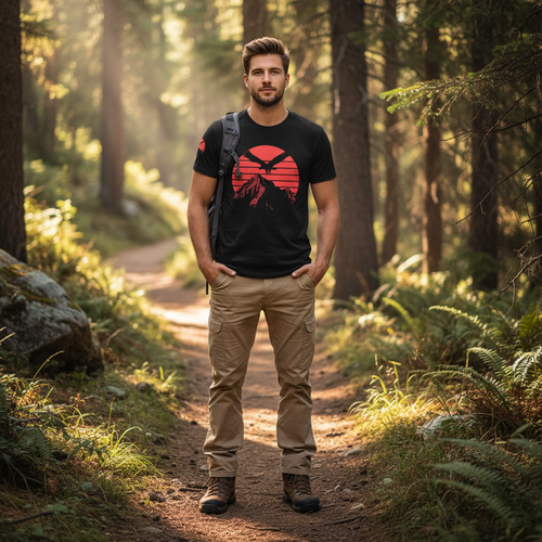 Eagle Horizon T-Shirt kaufen | Adler Freiheit Natur Berg