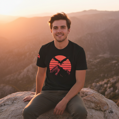 Eagle Horizon T-Shirt kaufen | Adler Freiheit Natur Berg