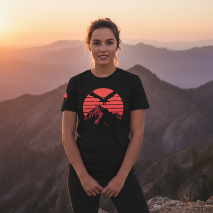 Eagle Horizon T-Shirt kaufen | Adler Freiheit Natur Berg